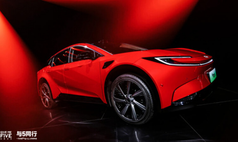 Внедорожник Toyota bZ5 coupe начал поставки в Китай с аккумулятором BYD