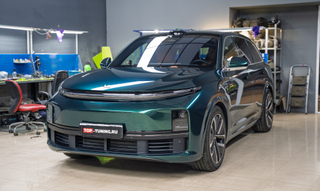 Монтаж оттоманки переднего кресла в Lixiang L7 + ароматизация салона