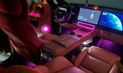 Атмосферная подсветка в новый Lixiang L7