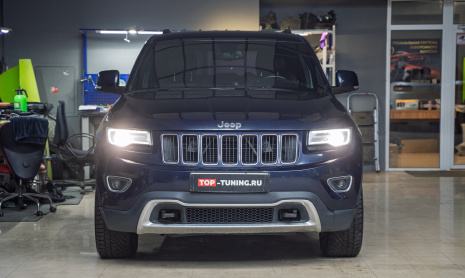 Установка bi-LED линз Prisma + новые стекла в фары Jeep Grand Cherokee WK2