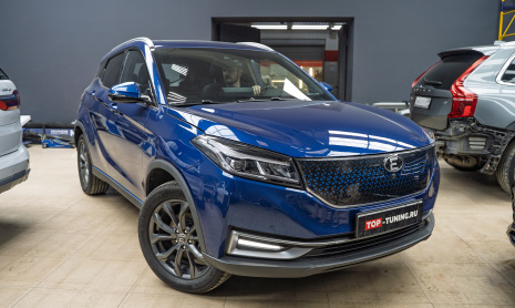 Дооснащение электромобиля Evolute i-JOY электронным выхлопом THOR 2.0 + ECHO