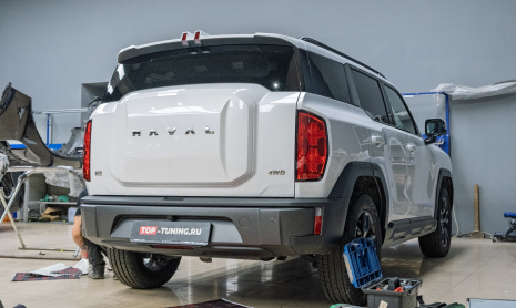 Четырехслойная шумоизоляция дверей Haval H3