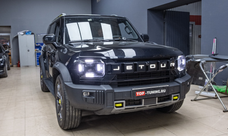 Установка электронной выхлопной системы THOR 2.0 + ECHO для Jetour T2