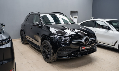 Доводчики дверей + решетка радиатора GT Line для Mercedes GLE V167