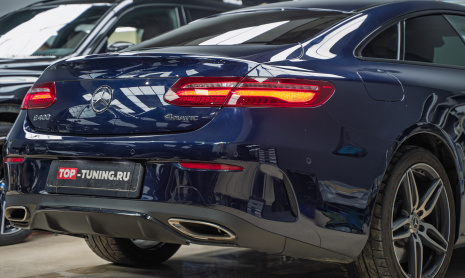 Замена и оклейка задних фонарей Mercedes-Benz E-class W213