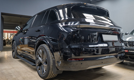 Монтаж антихром-накладок для Lixiang L7