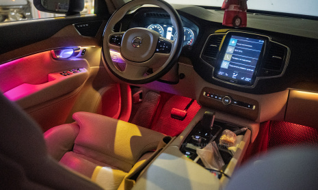Круговой обзор 360° Panorama V6 + атмосферная подсветка салона Volvo XC90 2019+