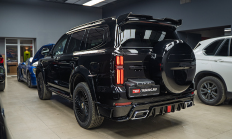 Тюнинг обвеса Tank 500 2025 – установка юбок, спойлера, расширителей арок