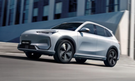 Электрический внедорожник Geely EX5 продается в Великобритании по цене 3,5 млн рублей
