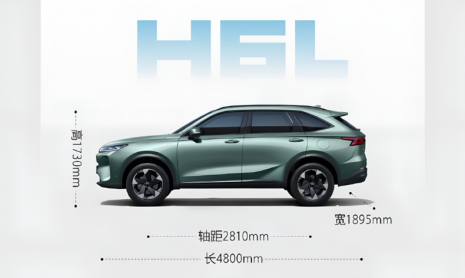 Официальные изображения GWM Haval H6L, вдохновленный концепцией Xiaolong Max