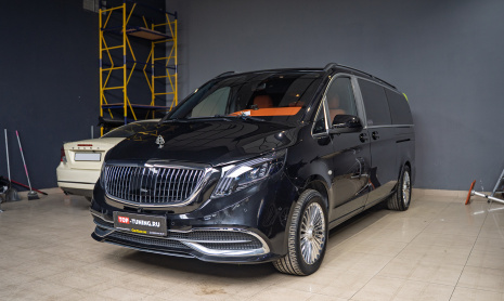Конверсия Mercedes-Benz Vito в стиле Maybach – комфорт и премиум