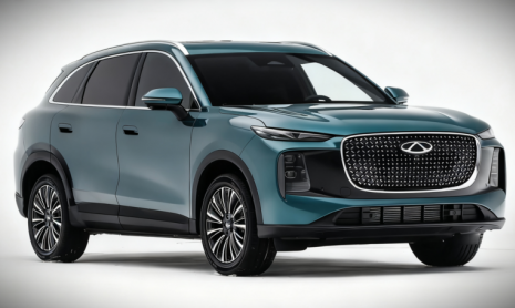 2026 Chery Tiggo 8 будет представлен с двигателем мощностью 210 кВт и сдвоенной передней частью по цене от 1 млн рублей