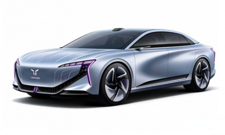 Hongqi E702, флагманский прототип электромобиля, сходит с конвейера