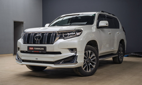 Установка динамической LED-подсветки в салон Toyota Land Cruiser Prado 2017–2020