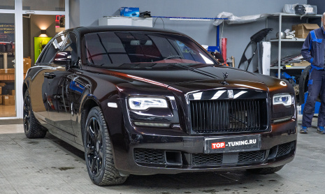 Реклама на авто – оклейка Rolls Royce Wraith