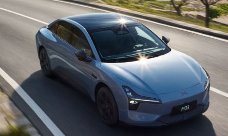 Новый седан Xpeng Mona 03 EV имеет 12 вариантов запаса хода от 485 км до 640 км