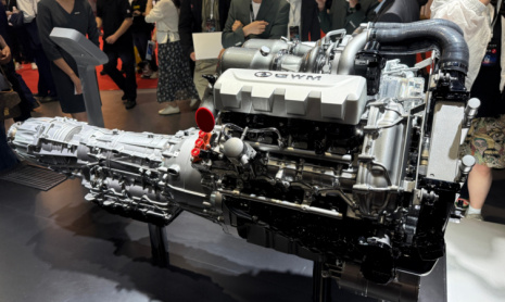 Китайская компания GWM представила 4-литровый двигатель V8 в США на выставке CES 2026