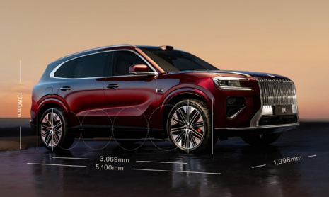 Опубликованы официальные изображения Zeekr 8X PHEV с запасом хода на электричестве до 328 км