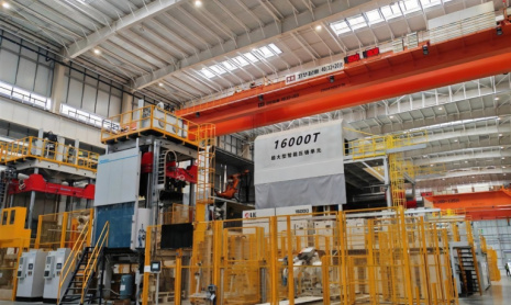 Dongfeng ввел в эксплуатацию крупнейшую линию по производству литья под давлением мощностью 16 000 тонн