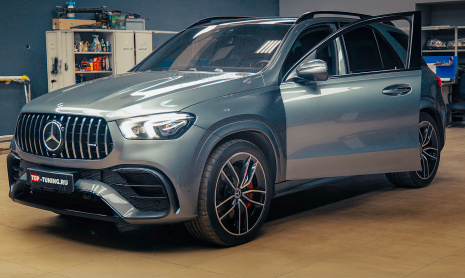 Установка электронного выхлопа Ehgine VOX Stage 2 для нового Mercedes-Benz GLE