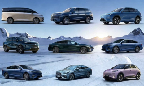 Geely запускает европейские зимние испытания EX5 и нескольких моделей Galaxy от Гетеборга до Колмиса