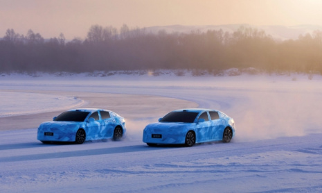 Компания BYD опубликовала изображения флагманского седана Seal 08, проходящего зимние испытания