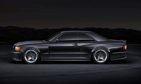 Этот классический Mercedes получил потрясающую модификацию V12 с широким кузовом