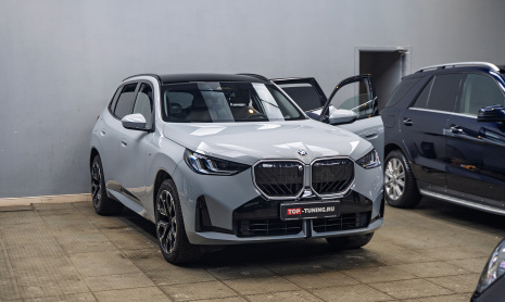 Бесшумные электронные доводчики во все двери нового BMW X3 G45