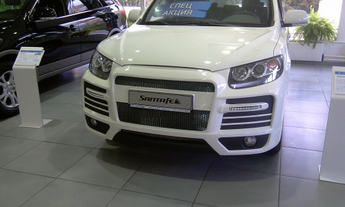 Передний бампер - Обвес Vega на Hyundai Santa Fe 2