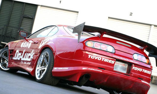 Задний бампер - Обвес Trial на Toyota Supra 80