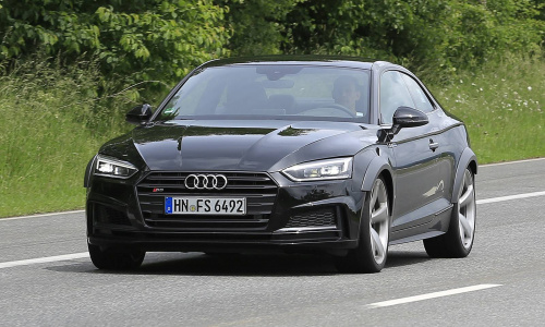 Шпионские снимки 2018 Audi RS5