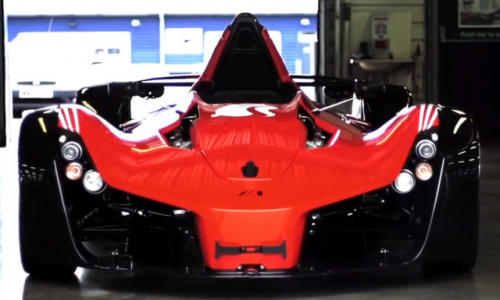 540 кг чистого адреналина - BAC Mono