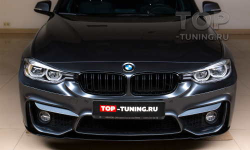 Передний бампер M3 Look с губой для BMW 3 F30