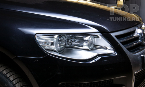 Стекла фар Volkswagen Touareg 2007 - 2010