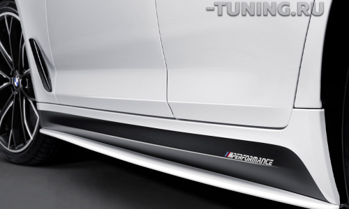 Наклейки M Performance на пороги для BMW G30 / G31 / F90 M5