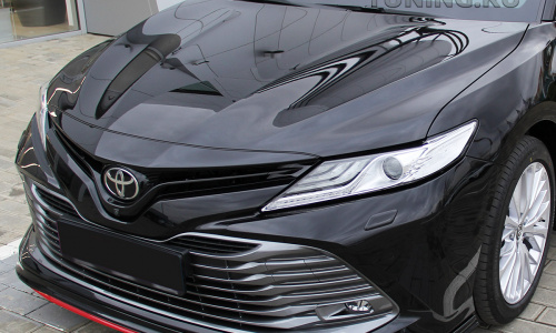 Накладка Consul Fury на передний бампер для Toyota Camry XV70