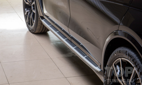Оригинальные алюминиевые пороги для BMW X7