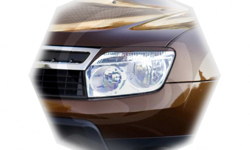 Реснички Sport Line на фары Renault Duster