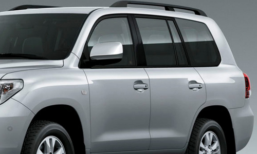 Рейлинги Black Line на Toyota Land Cruiser 200