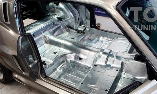 Полная шумоизоляция cалона авто