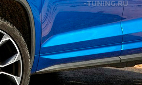 Левая передняя накладка RS на дверь Skoda Kodiaq