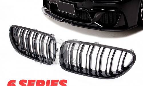 Черная решетка радиатора Performance для BMW 6 F06, F12, F13