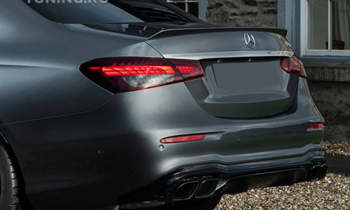 Диффузор с насадками 63 АМГ Стиль для Mercedes E-Class W213