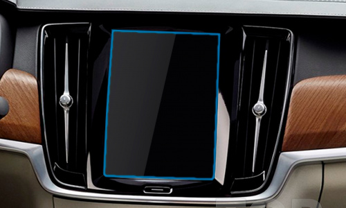 Защита Extra Shield для экрана мультимедиа Volvo XC90 / XC60 / XC40 / S90 / V60 / S60