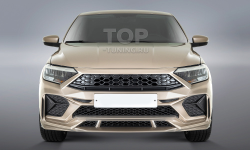 Передний бампер Booster для Volkswagen Polo VI