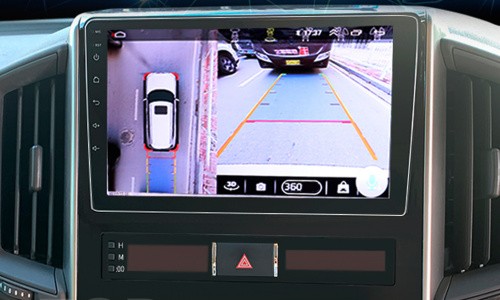 3D круговой обзор 360° камеры в авто - универсальная система