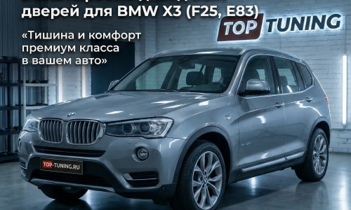 Бесштыревые доводчики дверей для BMW X3 (F25. E83)