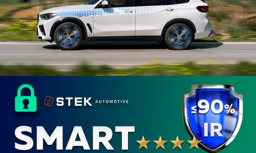 Атермальная тонировка стекол авто STEK SMART под ключ