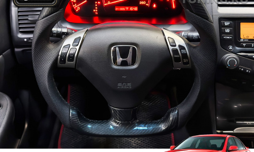 Анатомический спорт руль Ego Skill для Honda Accord 7 (дорест)