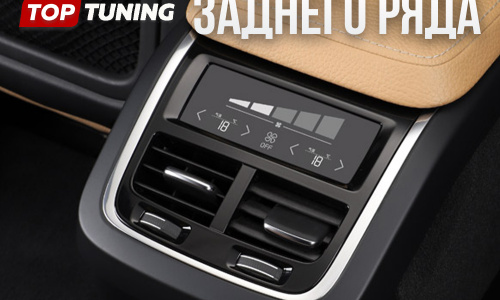 Панель управления обдувом для задних пассажиров Volvo XC90, XC60, S90, V90